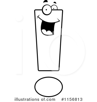 Royalty-Free (RF) Exclamation Point Clipart Illustration by Cory Thoman - Stock Sample #1156813