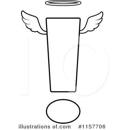 Royalty-Free (RF) Exclamation Point Clipart Illustration by Cory Thoman - Stock Sample #1157706