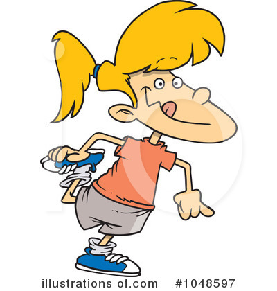 Royalty-Free (RF) Exercise Clipart Illustration by toonaday - Stock Sample #1048597