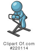 Exercise Clipart #220114 by Leo Blanchette