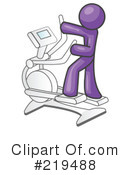 Exercising Clipart #219488 by Leo Blanchette