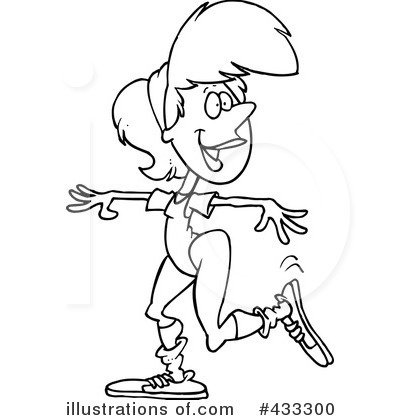 Royalty-Free (RF) Exercising Clipart Illustration by toonaday - Stock Sample #433300