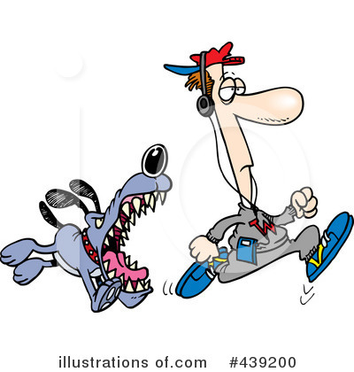 Royalty-Free (RF) Exercising Clipart Illustration by toonaday - Stock Sample #439200