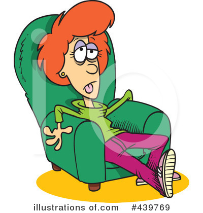 Royalty-Free (RF) Exhausted Clipart Illustration by toonaday - Stock Sample #439769