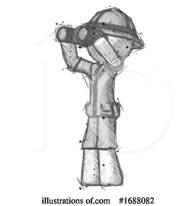 Royalty-Free (RF) Explorer Clipart Illustration by Leo Blanchette - Stock Sample #1688082