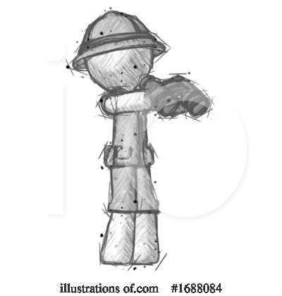 Royalty-Free (RF) Explorer Clipart Illustration by Leo Blanchette - Stock Sample #1688084