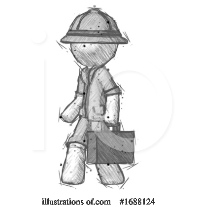 Royalty-Free (RF) Explorer Clipart Illustration by Leo Blanchette - Stock Sample #1688124
