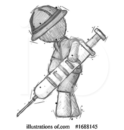 Royalty-Free (RF) Explorer Clipart Illustration by Leo Blanchette - Stock Sample #1688145