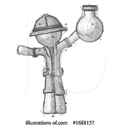 Royalty-Free (RF) Explorer Clipart Illustration by Leo Blanchette - Stock Sample #1688157