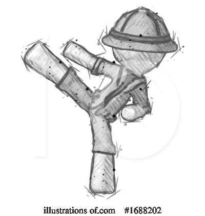 Royalty-Free (RF) Explorer Clipart Illustration by Leo Blanchette - Stock Sample #1688202