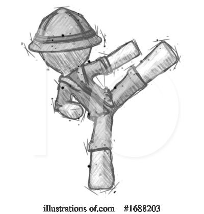 Royalty-Free (RF) Explorer Clipart Illustration by Leo Blanchette - Stock Sample #1688203