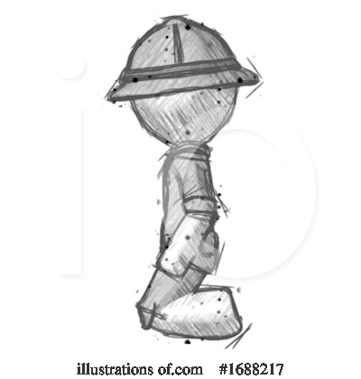 Royalty-Free (RF) Explorer Clipart Illustration by Leo Blanchette - Stock Sample #1688217