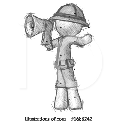Royalty-Free (RF) Explorer Clipart Illustration by Leo Blanchette - Stock Sample #1688242