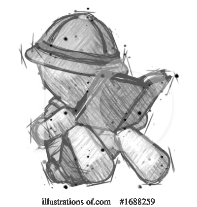 Royalty-Free (RF) Explorer Clipart Illustration by Leo Blanchette - Stock Sample #1688259
