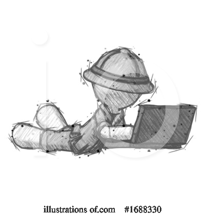 Royalty-Free (RF) Explorer Clipart Illustration by Leo Blanchette - Stock Sample #1688330