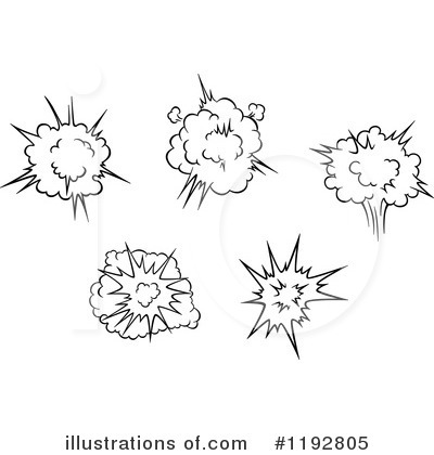 Royalty-Free (RF) Explosion Clipart Illustration by Vector Tradition SM - Stock Sample #1192805