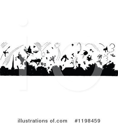 Royalty-Free (RF) Explosion Clipart Illustration by Prawny Vintage - Stock Sample #1198459