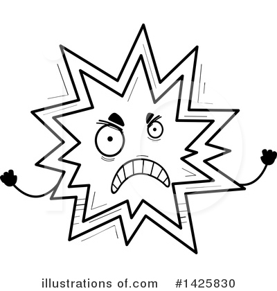 Explosion Clipart #1425830 by Cory Thoman