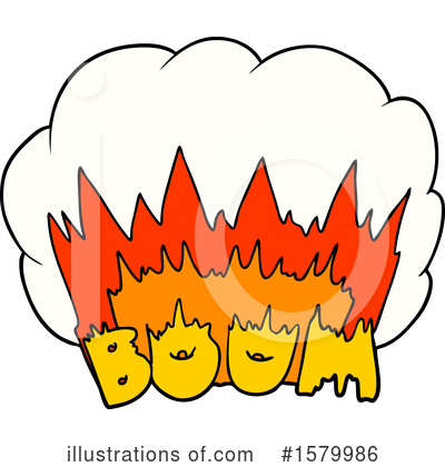 Royalty-Free (RF) Explosion Clipart Illustration by lineartestpilot - Stock Sample #1579986