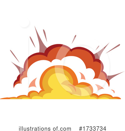 Explosion Clipart #1733734 by Vector Tradition SM