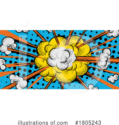 Royalty-Free (RF) Explosion Clipart Illustration by Domenico Condello - Stock Sample #1805243
