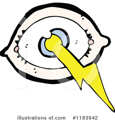 Royalty-Free (RF) Eye Clipart Illustration by lineartestpilot - Stock Sample #1183942