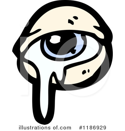 Royalty-Free (RF) Eye Clipart Illustration by lineartestpilot - Stock Sample #1186929