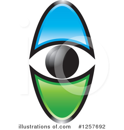 Royalty-Free (RF) Eye Clipart Illustration by Lal Perera - Stock Sample #1257692