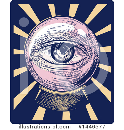 Crystal Ball Clipart #1446577 by BNP Design Studio