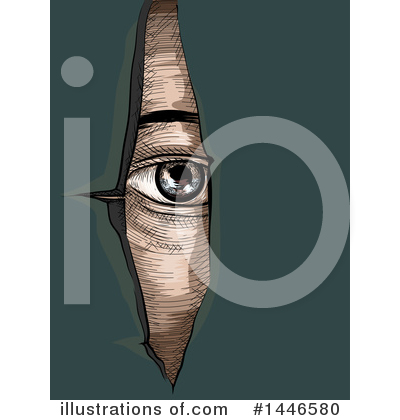 Royalty-Free (RF) Eye Clipart Illustration by BNP Design Studio - Stock Sample #1446580