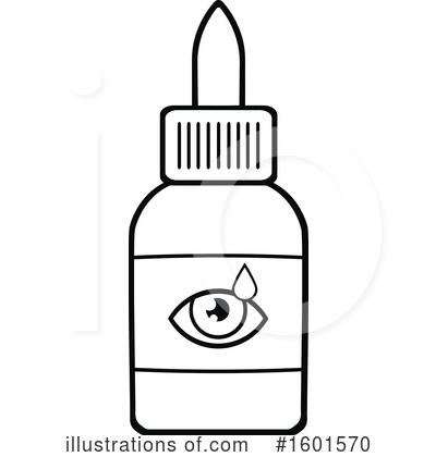 Royalty-Free (RF) Eye Clipart Illustration by Hit Toon - Stock Sample #1601570