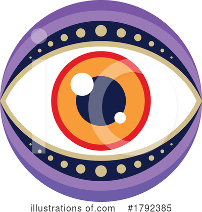 Royalty-Free (RF) Eye Clipart Illustration by Vector Tradition SM - Stock Sample #1792385