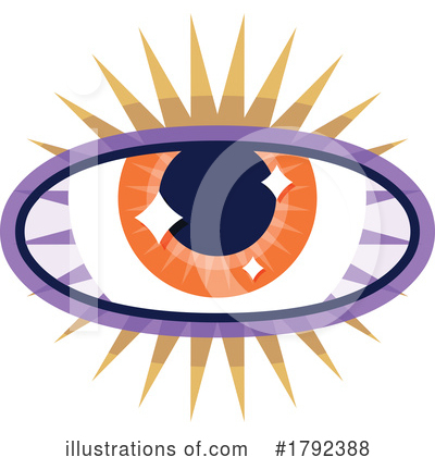 Royalty-Free (RF) Eye Clipart Illustration by Vector Tradition SM - Stock Sample #1792388