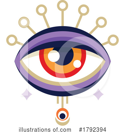 Royalty-Free (RF) Eye Clipart Illustration by Vector Tradition SM - Stock Sample #1792394