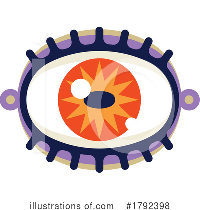 Royalty-Free (RF) Eye Clipart Illustration by Vector Tradition SM - Stock Sample #1792398