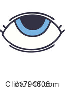 Eye Clipart #1794808 by lineartestpilot
