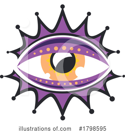 Royalty-Free (RF) Eye Clipart Illustration by Vector Tradition SM - Stock Sample #1798595