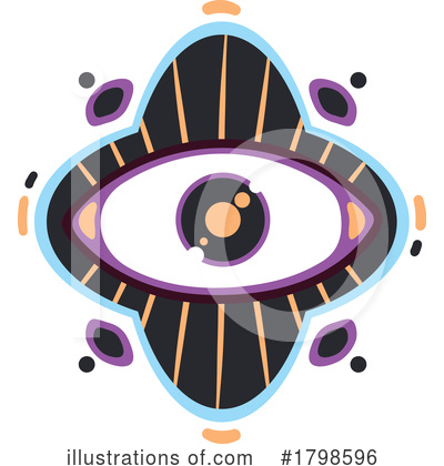 Royalty-Free (RF) Eye Clipart Illustration by Vector Tradition SM - Stock Sample #1798596