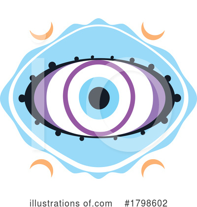 Royalty-Free (RF) Eye Clipart Illustration by Vector Tradition SM - Stock Sample #1798602