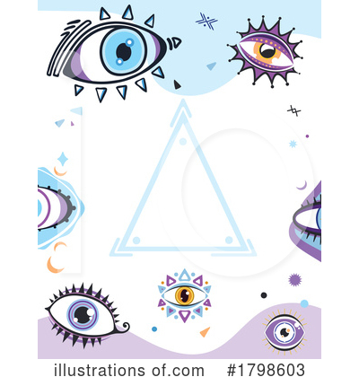 Royalty-Free (RF) Eye Clipart Illustration by Vector Tradition SM - Stock Sample #1798603