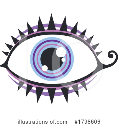 Royalty-Free (RF) Eye Clipart Illustration by Vector Tradition SM - Stock Sample #1798606