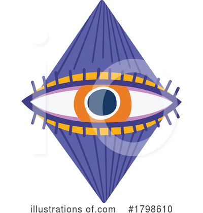 Royalty-Free (RF) Eye Clipart Illustration by Vector Tradition SM - Stock Sample #1798610