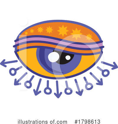 Royalty-Free (RF) Eye Clipart Illustration by Vector Tradition SM - Stock Sample #1798613