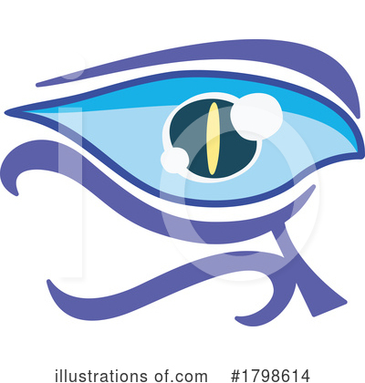 Royalty-Free (RF) Eye Clipart Illustration by Vector Tradition SM - Stock Sample #1798614