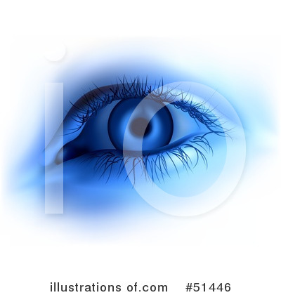 Royalty-Free (RF) Eye Clipart Illustration by dero - Stock Sample #51446