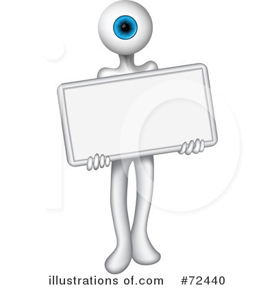 Royalty-Free (RF) Eye Clipart Illustration by cidepix - Stock Sample #72440