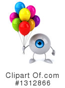 Eyeball Character Clipart #1312866 by Julos