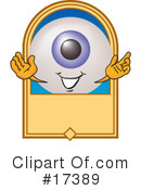 Eyeball Character Clipart #17389 by Mascot Junction