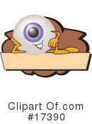 Eyeball Character Clipart #17390 by Mascot Junction