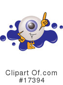 Eyeball Character Clipart #17394 by Mascot Junction
